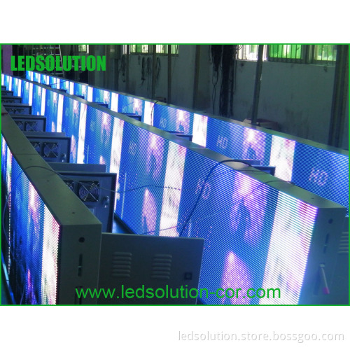 Indoor Basketball Stadium LED Advertising Display